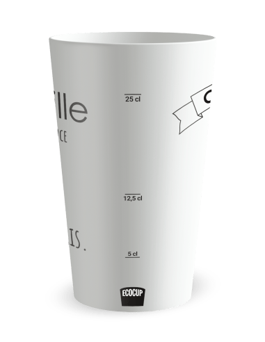 Gobelet blanc Graduation - cousinade citation famille - Ecocup