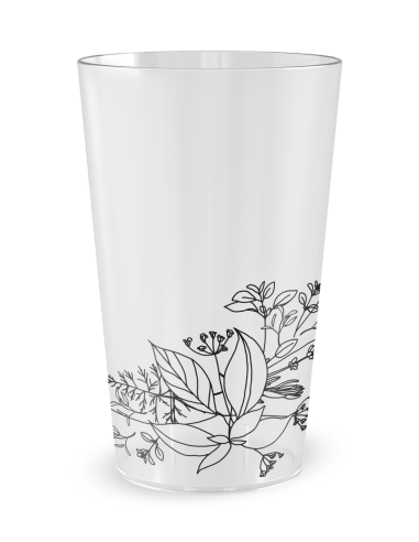 Gobelet transparent Graduation - mariage composition - Ecocup