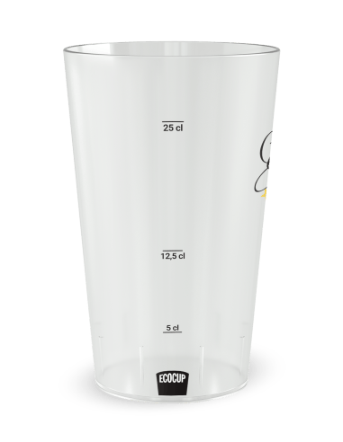 Gobelet transparent Graduation - mariage marocain - Ecocup
