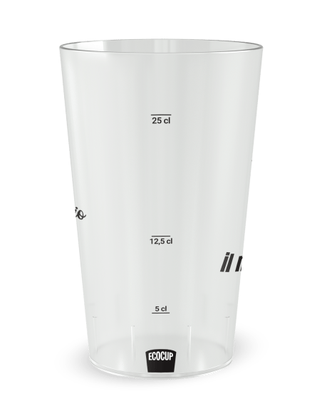 Gobelet transparent Graduation - mariage humour - Ecocup
