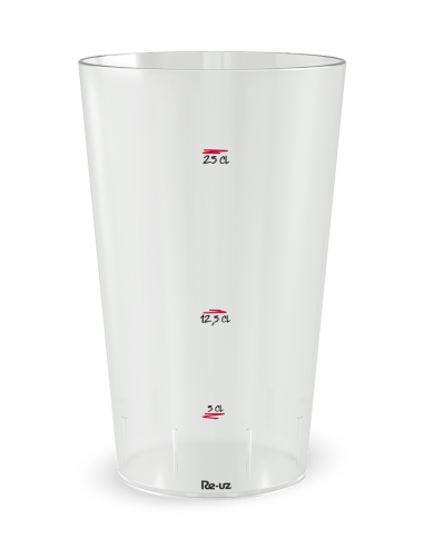 Gobelet transparent Graduation - Journée Solidaire - Ecocup