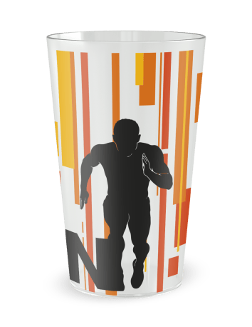 Gobelet transparent de face - Silhouette Course Départ - Ecocup 2