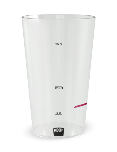 Gobelet transparent Graduation - Silhouette Sprint - Ecocup