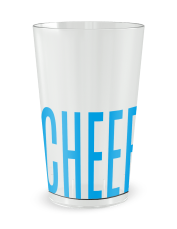Gobelet transparent de face - Fêtes Amis Cheers - Ecocup 2