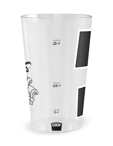 Gobelet transparent Graduation - Fête Friends - Ecocup