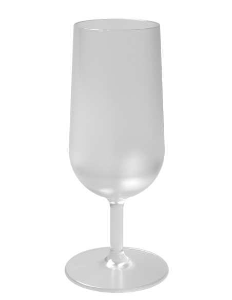 Verre à vin ECO VIN 16 en location - transparent, vue de face, contenance 16 cl