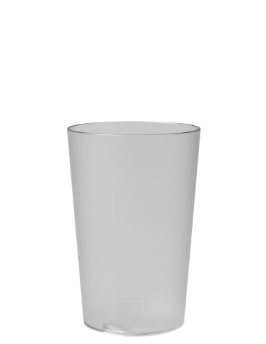 Gobelet réutilisable ECO 28 pour tes évènements - transparent, vue de face, contenance 25 cl - collection Ecocup