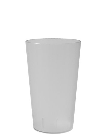 Gobelet ECO 30 pour vos évènements - transparent, vue de face, contenance 25 cl