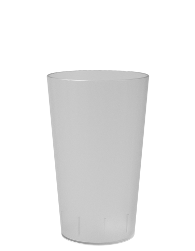 Gobelet ECO 30 pour vos évènements - transparent, vue de face, contenance 25 cl