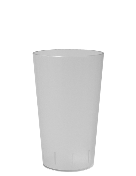 Gobelet ECO 30 pour vos évènements - transparent, vue de face, contenance 25 cl