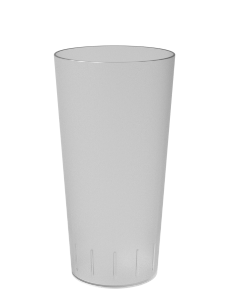 Gobelet réutilisable ECO 40 pour tes évènements - transparent, vue de face, contenance 35 cl - collection Ecocup