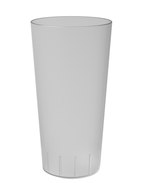 Gobelet réutilisable ECO 50 pour tes évènements - transparent, vue de face, contenance 45 cl - collection Ecocup