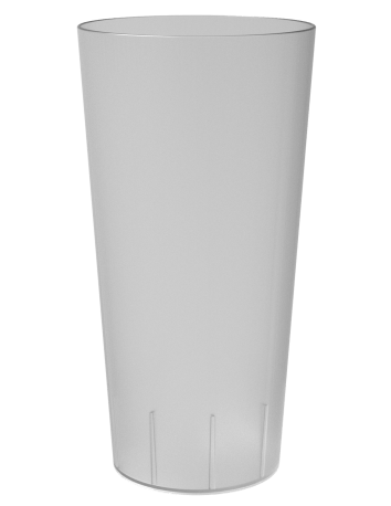 Gobelet réutilisable ECO 60 pour tes évènements - transparent, vue de face, contenance 55 cl - collection Ecocup