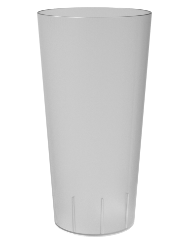 Gobelet réutilisable ECO 60 pour tes évènements - transparent, vue de face, contenance 55 cl - collection Ecocup