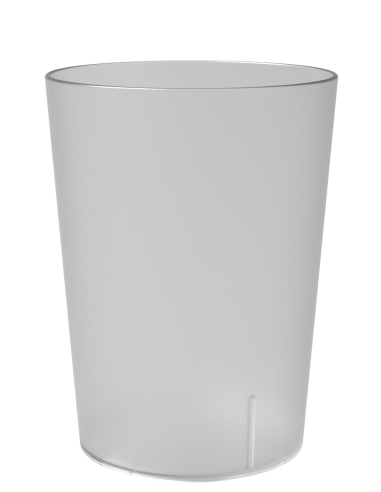 Gobelet réutilisable ECO 90 pour tes évènements - transparent, vue de face - collection Ecocup