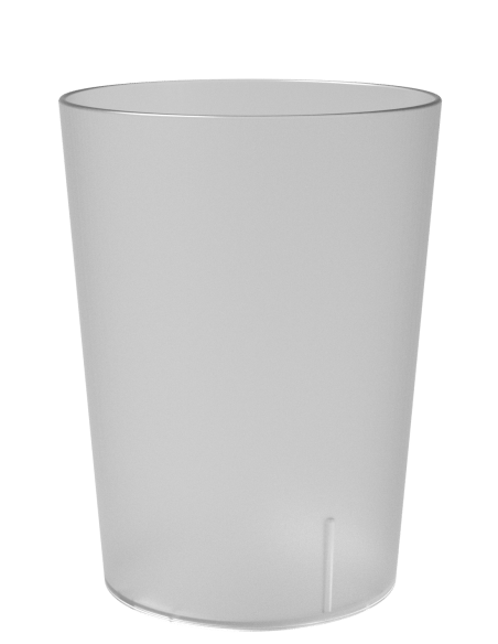 Gobelet réutilisable ECO 90 pour tes évènements - transparent, vue de face - collection Ecocup