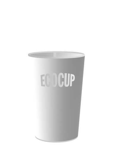 Gobelets Ecocup à louer, ECO 28, vue de face, contenance 25 cl