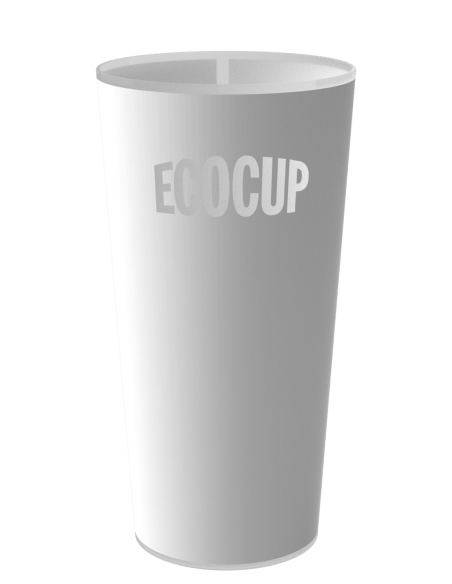 Gobelets Ecocup à louer, ECO 50, vue de face, contenance 45 cl