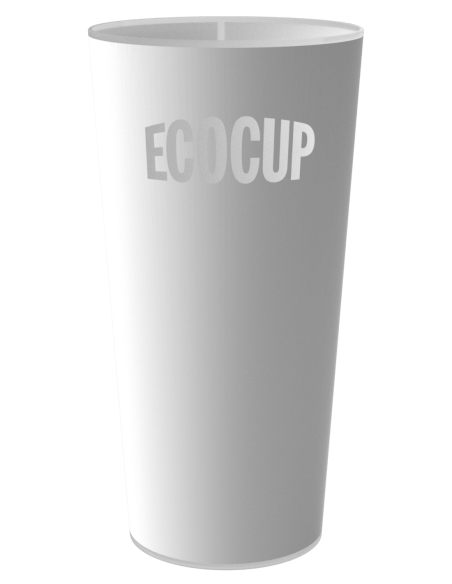 Gobelets Ecocup à louer, ECO 60, vue de face, contenance 55 cl