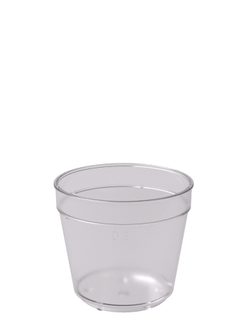 Tasse à café réutilisable ECO HOTCUP transparente 20 cl