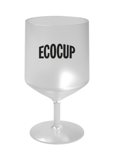 Verre à vin  ECO VIN 25 - transparent, personnalisé 1 couleur