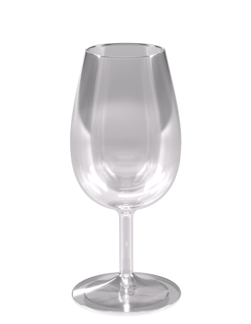 Verre à vin tulipe - Prestige Wine Inao 20 - transparent, vue de face, contenance 20 cl