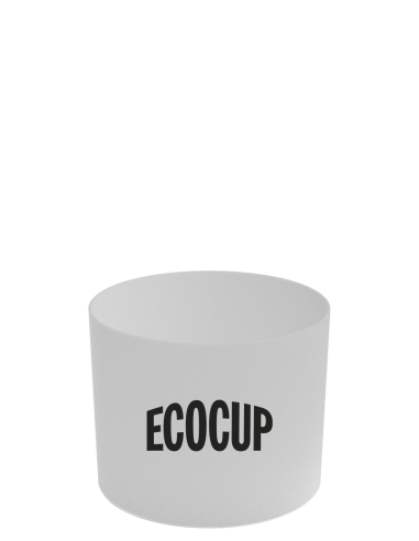 Verre ‘short drinks’ personnalisable – ECO BODEGA – blanc, personnalisé 1 couleur, vue de face, contenance 25 cl