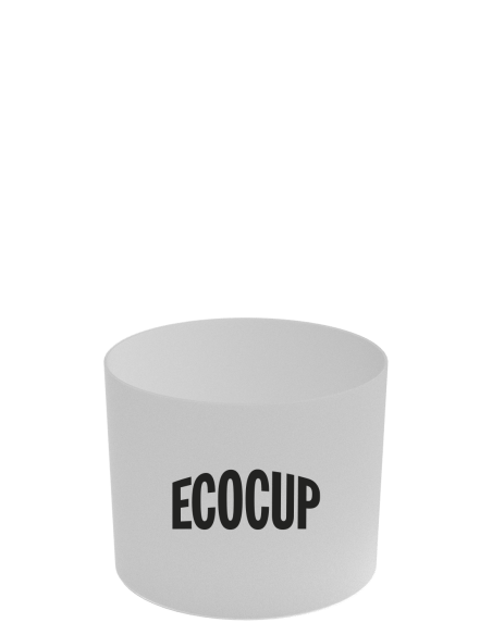 Verre ‘short drinks’ personnalisable – ECO BODEGA – blanc, personnalisé 1 couleur, vue de face, contenance 25 cl