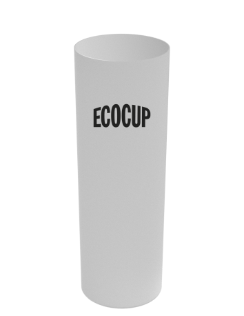 Verre long drink, ECO TUBO 30, transparent, vue de face, contenance 30 cl 2