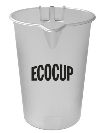 Carafe Ecocup - ECO CARAFE - transparent, vue de face, contenance 1,5 L 2