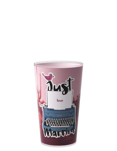 Gobelet réutilisable ECO 18 personnalisé plusieurs couleurs qualité photo, contenance 15 cl - collection Ecocup