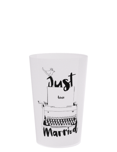 Gobelet réutilisable ECO 28 pour tes évènements - personnalisé 1 couleur contenance 25 cl - collection Ecocup