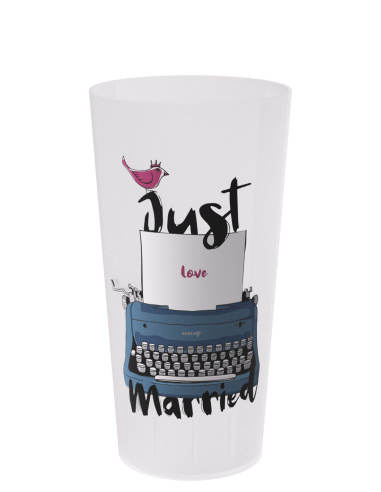 Gobelet réutilisable – ECO 40 – pour tes événements, personnalisé plusieurs couleurs, contenance 35 cl – collection Ecocup
