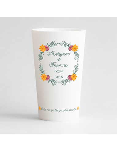 Gobelet personnalisé mariage couronne humour - ECO 30 | Ecocup
