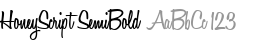 Honey Script SemiBold
